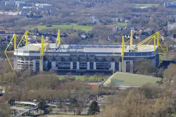 Signal Iduna park, Westfalenstadion, soccer stadium of Borussia Dortmund, Dortmund, Ruhr area, North Rhine-Westphalia, Germany, Europe
