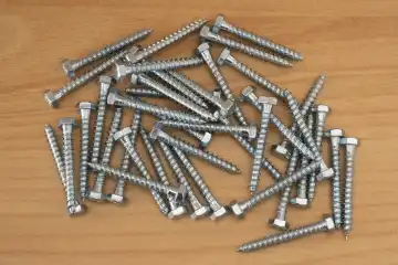 Hexagon head wood screws, wrench screws
