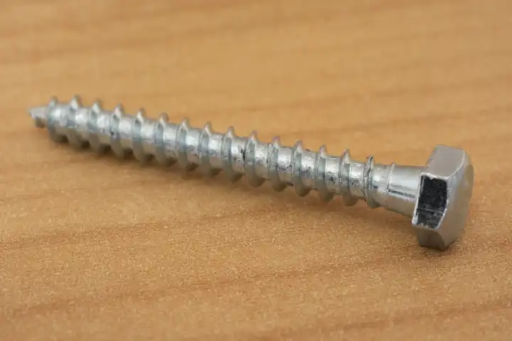 Hexagon head wood screw, wrench screw