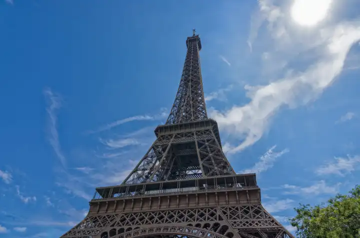 Eiffel Tower, Paris, Ile de France, France