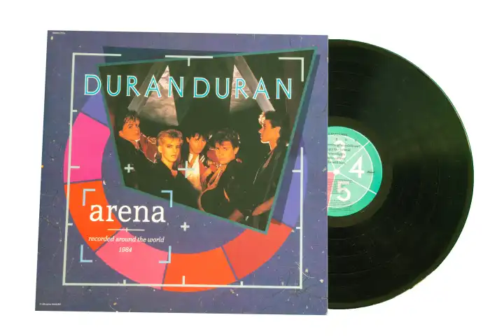 Cover des Albums ARENA der englischen Band DURAN DURAN aus dem Jahr 1984