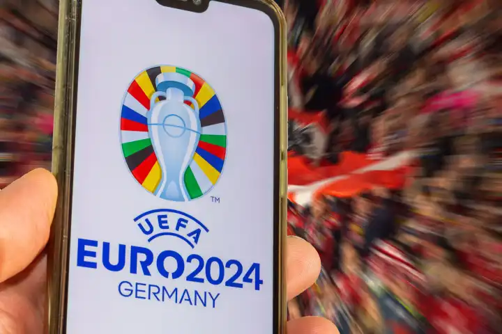Symbolbild UEFA-EURO 2024: Die Europameisterschaft 2024 findet vom 14. Juni 2024 bis 14. Juli 2024 in Deutschland statt