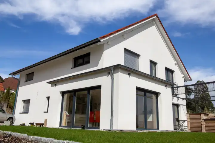 Neues Einfamilienhaus in Deutschland