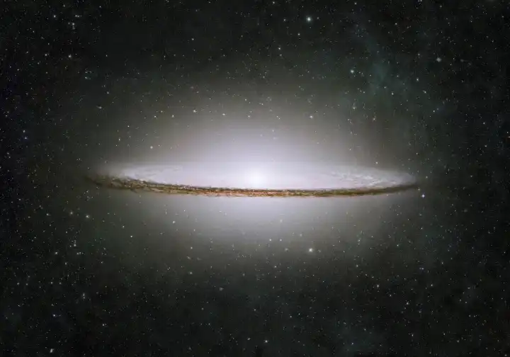 Incredibly beautiful galaxy somewhere in deep space