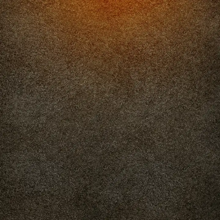 B-Hintergrundtextur von rauem Asphalt mit Sonnenuntergang.