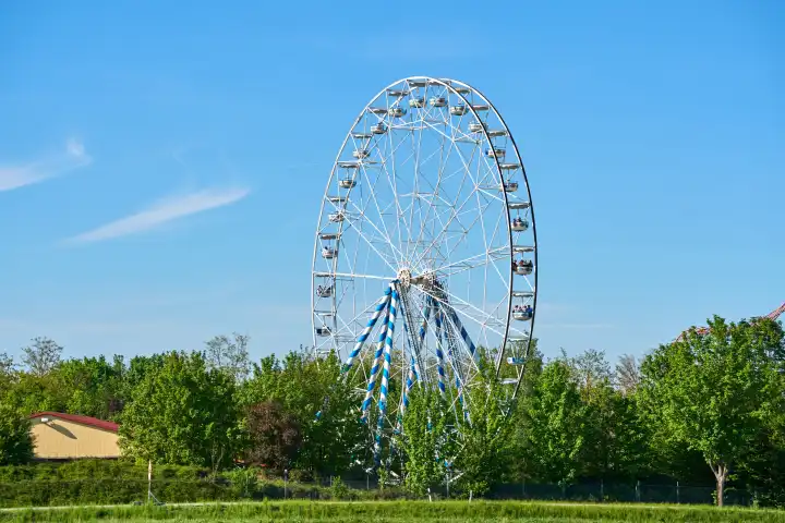 Das Riesenrad vom Freizeitpark Allgäu Skyline Park