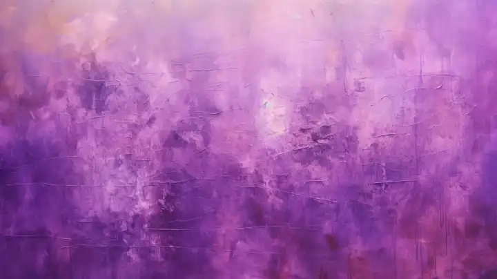 ai generative illustration of a purple background in painting encaustic style