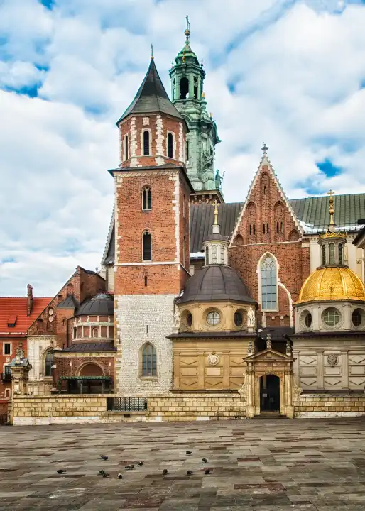 Wawel castle in a Cracow