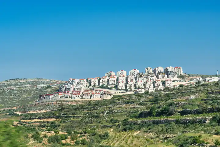 City of betar illit Israeli colony in Palestinian territory