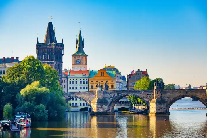 Blick auf Prag, die Hauptstadt der Tschechischen Republik