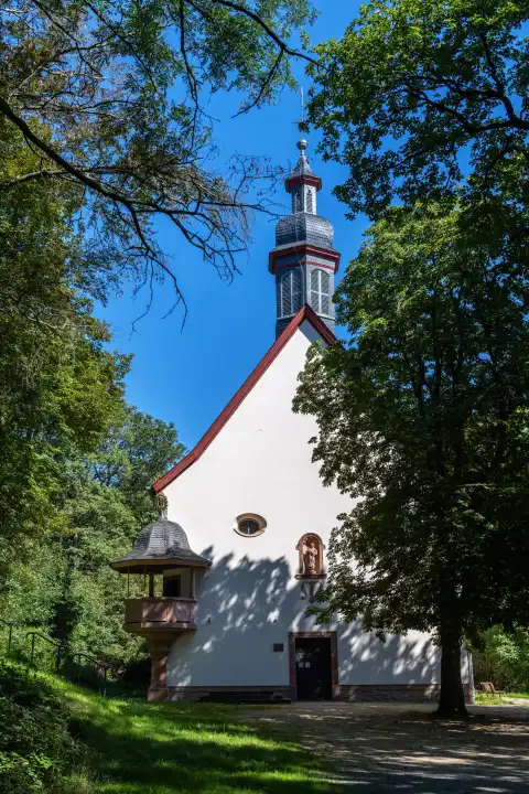 Die Bergkapelle auf dem Kapellenberg in Hofheim am Taunus, Deutschland
