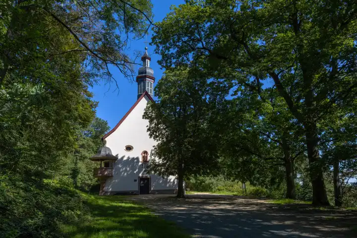 Die Bergkapelle auf dem Kapellenberg in Hofheim am Taunus, Deutschland