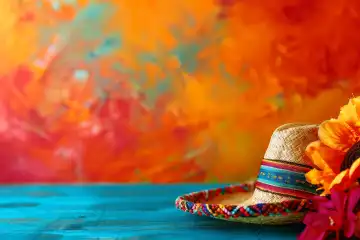 A beautiful background for Cinco de Mayo AI generated