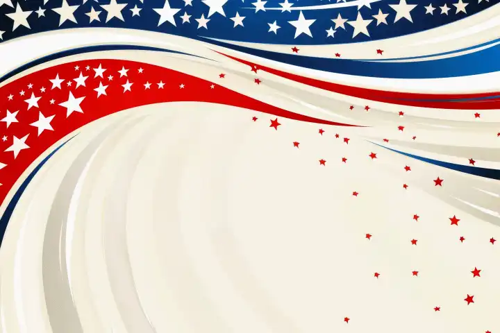 A perfect background for the american independence day AI generated