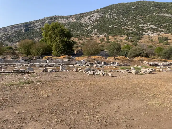 Blick in das historische Ephesus - Selcuk, Türkei