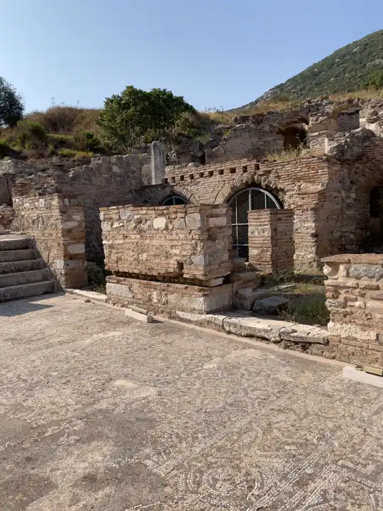 Blick in das historische Ephesus - Selcuk, Türkei