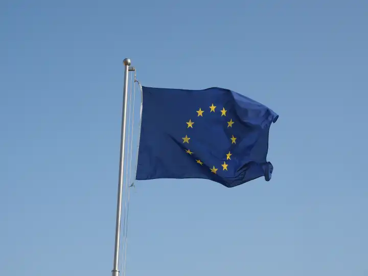 Flagge der Europäischen Union (EU) alias Europa
