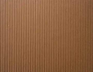 brown corrugated cardboard texture useful as a background, AI generated image