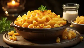 ai generated macaroni cheese
