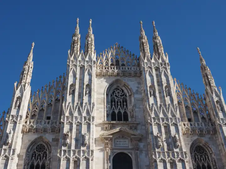 Duomo di Milano (Übersetzung Mailänder Dom) gotische Kirche in Mailand, Italien