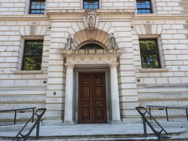 HMRC (Her Majesty Treasury) in London, UK