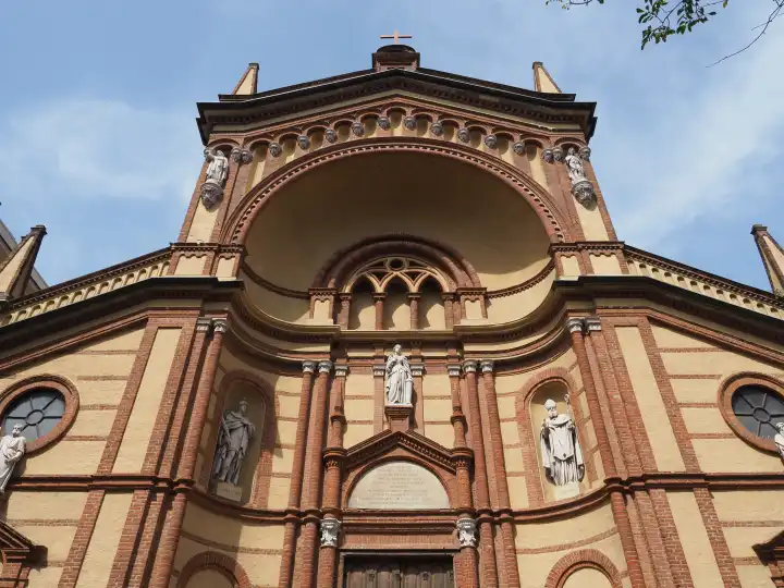 Pfarrkirche Santa Barbara in Turin, Italien