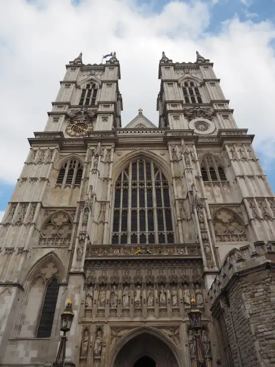 Westminster Abbey, anglikanische Kirche in London, UK