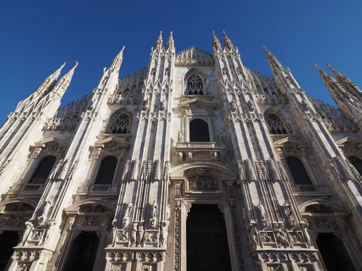 Duomo di Milano (Übersetzung Mailänder Dom) gotische Kirche in Mailand, Italien