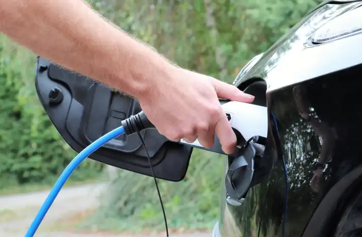 Charging  an electric vehicle