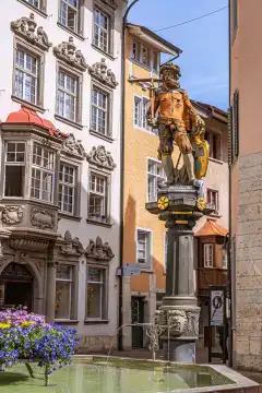 Old town of Schaffhausen, Switzerland