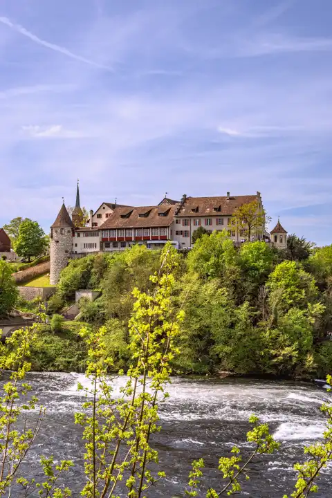 Places of Interest, switzereland, castle laufen, Schaffhausen