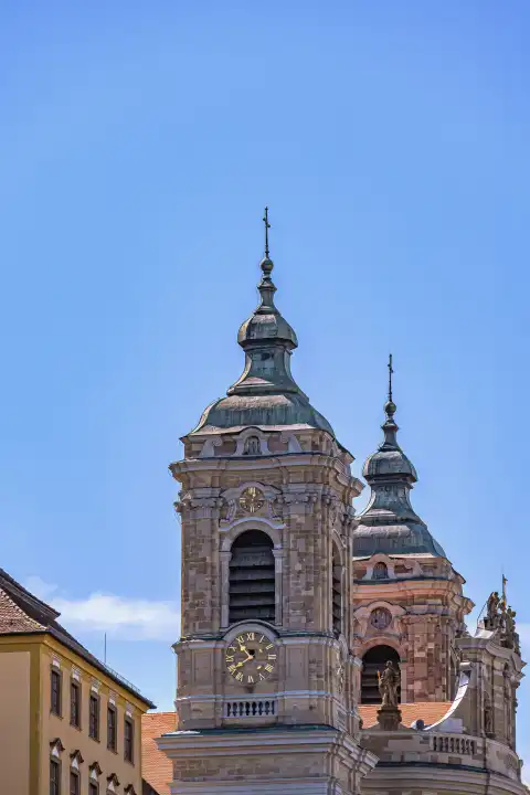 Baden-Württemberg, Upper Swabia, Basilica of St. Martin Weingarten in the district of Ravensburg
