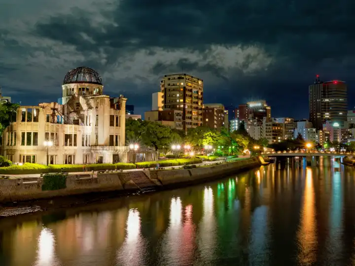 Atombombendom in Hiroshima in Japan